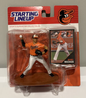 Starting Lineup Baltimore Orioles Manny Machado Figurine w Trading Card Unopened